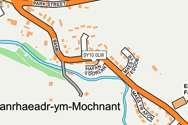 SY10 0LW map - OS OpenMap – Local (Ordnance Survey) SY10 0LW map - OS OpenMap – Local (Ordnance Survey)