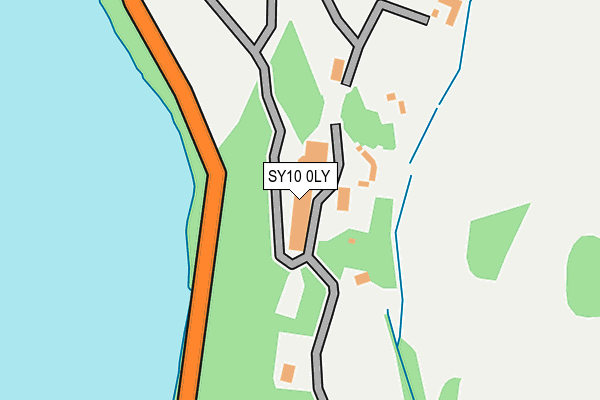 SY10 0LY map - OS OpenMap – Local (Ordnance Survey) SY10 0LY map - OS OpenMap – Local (Ordnance Survey)