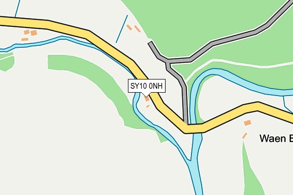 SY10 0NH map - OS OpenMap – Local (Ordnance Survey) SY10 0NH map - OS OpenMap – Local (Ordnance Survey)