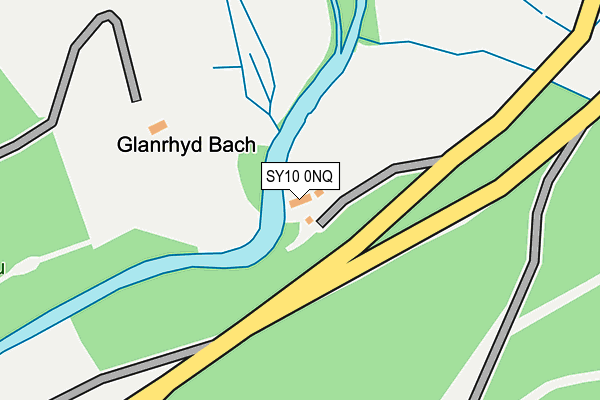 SY10 0NQ map - OS OpenMap – Local (Ordnance Survey) SY10 0NQ map - OS OpenMap – Local (Ordnance Survey)