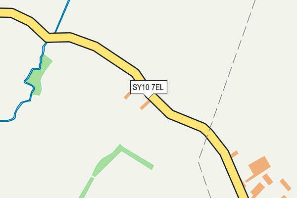 SY10 7EL map - OS OpenMap – Local (Ordnance Survey) SY10 7EL map - OS OpenMap – Local (Ordnance Survey)