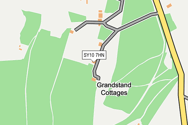 SY10 7HN map - OS OpenMap – Local (Ordnance Survey)