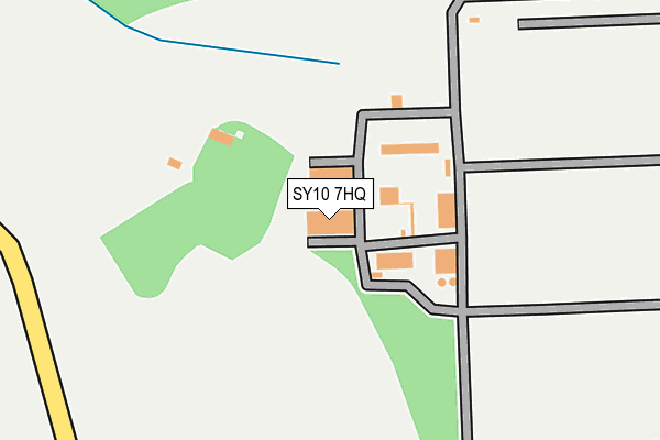 SY10 7HQ map - OS OpenMap – Local (Ordnance Survey) SY10 7HQ map - OS OpenMap – Local (Ordnance Survey)