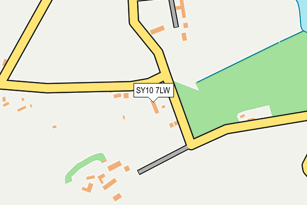 SY10 7LW map - OS OpenMap – Local (Ordnance Survey) SY10 7LW map - OS OpenMap – Local (Ordnance Survey)