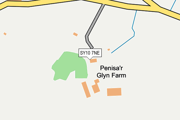 SY10 7NE map - OS OpenMap – Local (Ordnance Survey) SY10 7NE map - OS OpenMap – Local (Ordnance Survey)