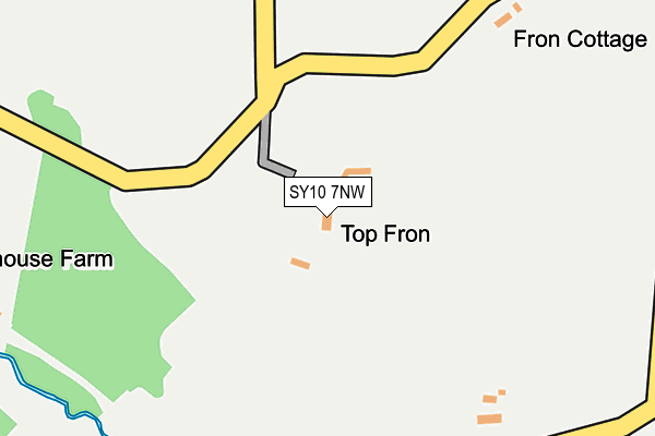 SY10 7NW map - OS OpenMap – Local (Ordnance Survey) SY10 7NW map - OS OpenMap – Local (Ordnance Survey)