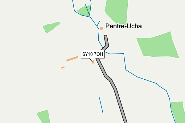 SY10 7QH map - OS OpenMap – Local (Ordnance Survey) SY10 7QH map - OS OpenMap – Local (Ordnance Survey)