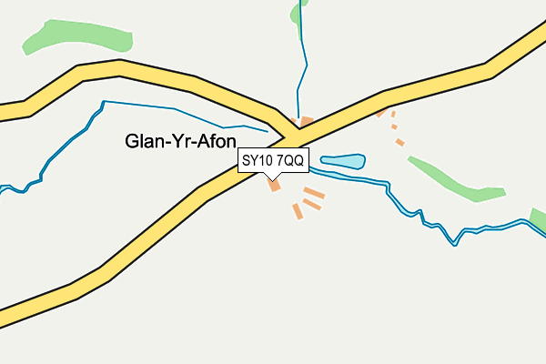 SY10 7QQ map - OS OpenMap – Local (Ordnance Survey) SY10 7QQ map - OS OpenMap – Local (Ordnance Survey)