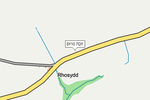 SY10 7QY map - OS OpenMap – Local (Ordnance Survey) SY10 7QY map - OS OpenMap – Local (Ordnance Survey)