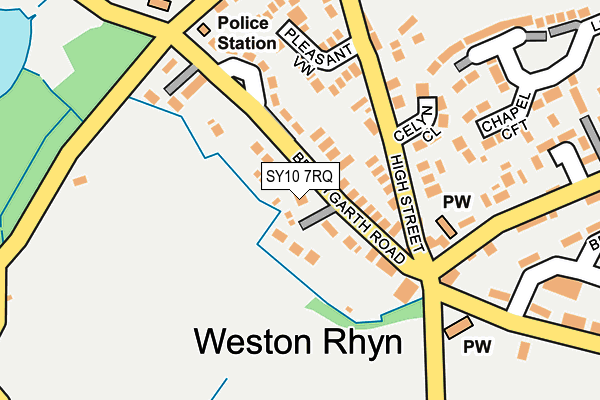 SY10 7RQ map - OS OpenMap – Local (Ordnance Survey) SY10 7RQ map - OS OpenMap – Local (Ordnance Survey)
