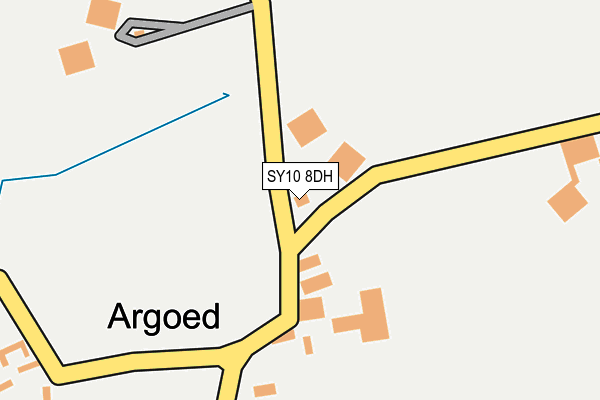 SY10 8DH map - OS OpenMap – Local (Ordnance Survey) SY10 8DH map - OS OpenMap – Local (Ordnance Survey)