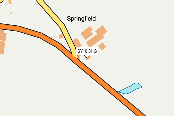 SY10 8HG map - OS OpenMap – Local (Ordnance Survey) SY10 8HG map - OS OpenMap – Local (Ordnance Survey)