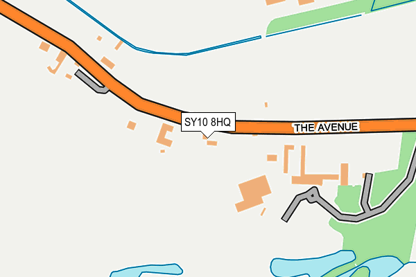 SY10 8HQ map - OS OpenMap – Local (Ordnance Survey) SY10 8HQ map - OS OpenMap – Local (Ordnance Survey)