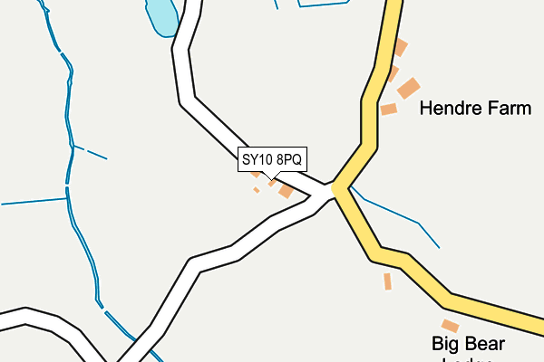 SY10 8PQ map - OS OpenMap – Local (Ordnance Survey) SY10 8PQ map - OS OpenMap – Local (Ordnance Survey)