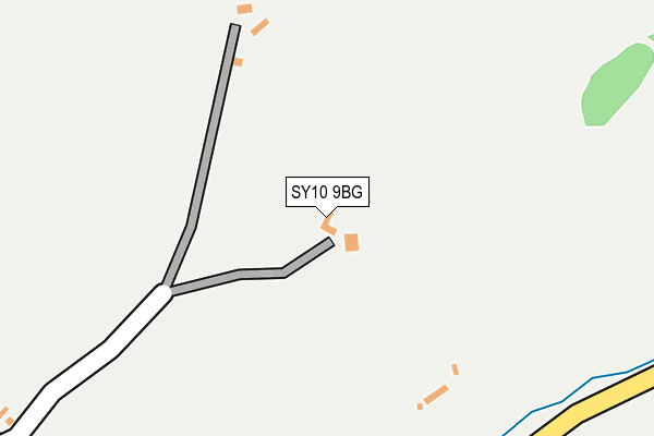 SY10 9BG map - OS OpenMap – Local (Ordnance Survey) SY10 9BG map - OS OpenMap – Local (Ordnance Survey)