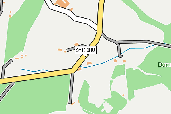SY10 9HU map - OS OpenMap – Local (Ordnance Survey) SY10 9HU map - OS OpenMap – Local (Ordnance Survey)