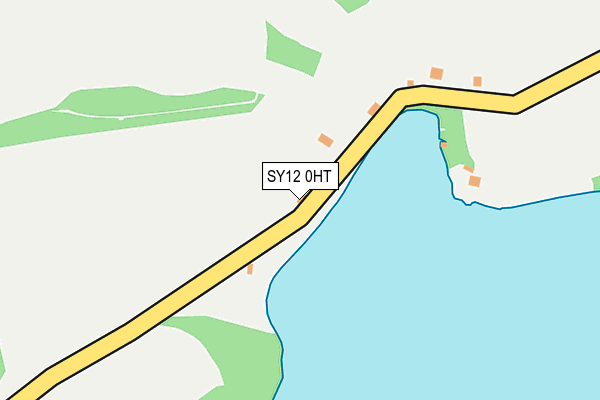 SY12 0HT map - OS OpenMap – Local (Ordnance Survey) SY12 0HT map - OS OpenMap – Local (Ordnance Survey)