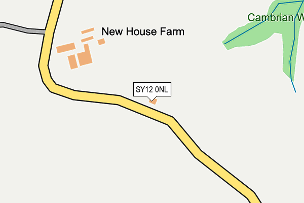 SY12 0NL map - OS OpenMap – Local (Ordnance Survey) SY12 0NL map - OS OpenMap – Local (Ordnance Survey)