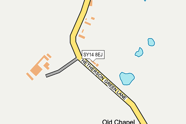SY14 8EJ map - OS OpenMap – Local (Ordnance Survey) SY14 8EJ map - OS OpenMap – Local (Ordnance Survey)