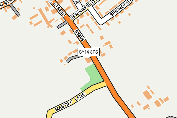 SY14 8PS maps, stats, and open data