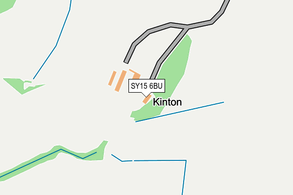 SY15 6BU map - OS OpenMap – Local (Ordnance Survey) SY15 6BU map - OS OpenMap – Local (Ordnance Survey)