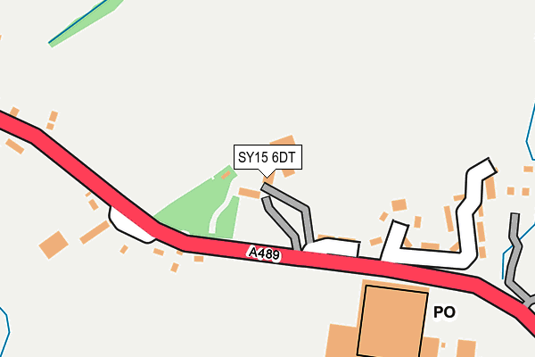 SY15 6DT map - OS OpenMap – Local (Ordnance Survey) SY15 6DT map - OS OpenMap – Local (Ordnance Survey)