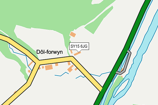 SY15 6JG map - OS OpenMap – Local (Ordnance Survey) SY15 6JG map - OS OpenMap – Local (Ordnance Survey)