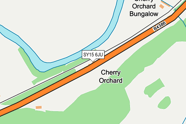SY15 6JU map - OS OpenMap – Local (Ordnance Survey) SY15 6JU map - OS OpenMap – Local (Ordnance Survey)