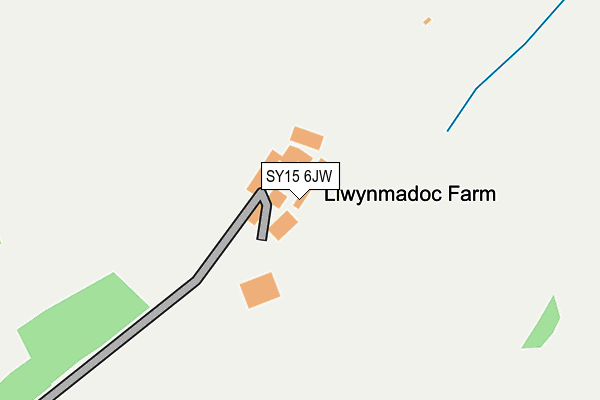SY15 6JW map - OS OpenMap – Local (Ordnance Survey) SY15 6JW map - OS OpenMap – Local (Ordnance Survey)