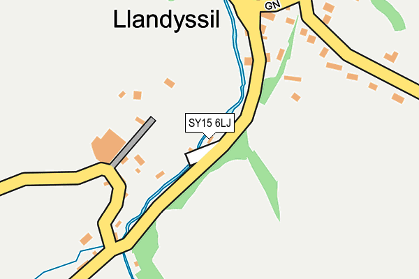 SY15 6LJ map - OS OpenMap – Local (Ordnance Survey) SY15 6LJ map - OS OpenMap – Local (Ordnance Survey)