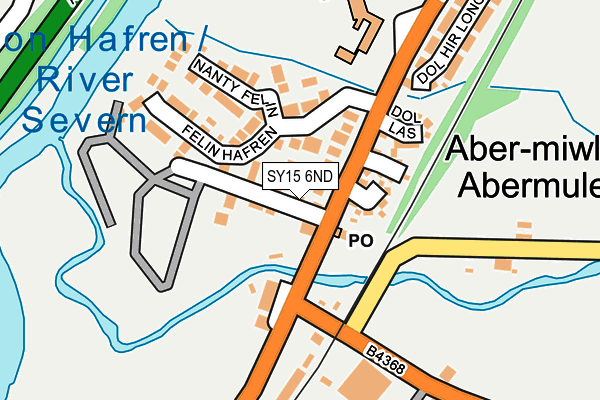 SY15 6ND map - OS OpenMap – Local (Ordnance Survey) SY15 6ND map - OS OpenMap – Local (Ordnance Survey)