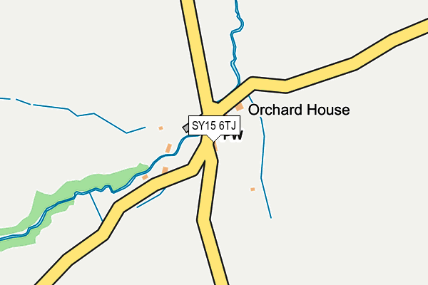 SY15 6TJ map - OS OpenMap – Local (Ordnance Survey) SY15 6TJ map - OS OpenMap – Local (Ordnance Survey)