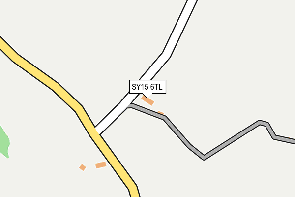 SY15 6TL map - OS OpenMap – Local (Ordnance Survey) SY15 6TL map - OS OpenMap – Local (Ordnance Survey)