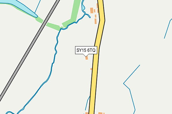 SY15 6TQ map - OS OpenMap – Local (Ordnance Survey) SY15 6TQ map - OS OpenMap – Local (Ordnance Survey)