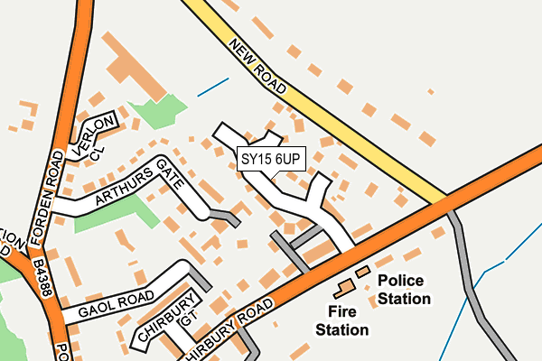 SY15 6UP map - OS OpenMap – Local (Ordnance Survey) SY15 6UP map - OS OpenMap – Local (Ordnance Survey)