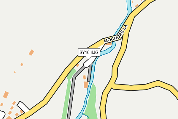 SY16 4JG map - OS OpenMap – Local (Ordnance Survey) SY16 4JG map - OS OpenMap – Local (Ordnance Survey)