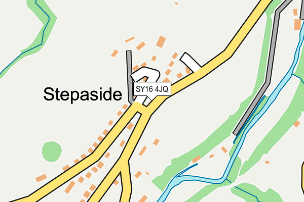 SY16 4JQ map - OS OpenMap – Local (Ordnance Survey) SY16 4JQ map - OS OpenMap – Local (Ordnance Survey)