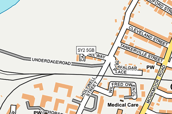 SY2 5GB map - OS OpenMap – Local (Ordnance Survey) SY2 5GB map - OS OpenMap – Local (Ordnance Survey)