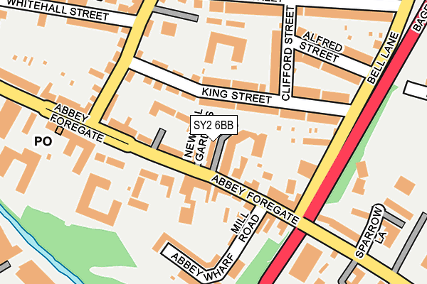 SY2 6BB map - OS OpenMap – Local (Ordnance Survey) SY2 6BB map - OS OpenMap – Local (Ordnance Survey)