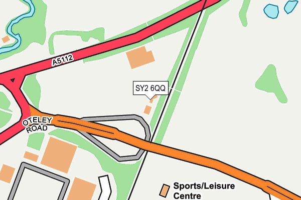 SY2 6QQ map - OS OpenMap – Local (Ordnance Survey) SY2 6QQ map - OS OpenMap – Local (Ordnance Survey)