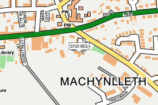 SY20 8EQ map - OS OpenMap – Local (Ordnance Survey) SY20 8EQ map - OS OpenMap – Local (Ordnance Survey)
