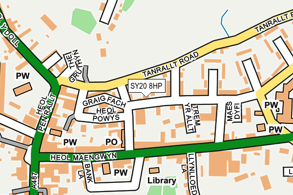 SY20 8HP map - OS OpenMap – Local (Ordnance Survey) SY20 8HP map - OS OpenMap – Local (Ordnance Survey)