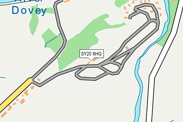 SY20 8HQ map - OS OpenMap – Local (Ordnance Survey) SY20 8HQ map - OS OpenMap – Local (Ordnance Survey)