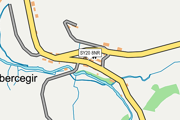 SY20 8NR map - OS OpenMap – Local (Ordnance Survey) SY20 8NR map - OS OpenMap – Local (Ordnance Survey)