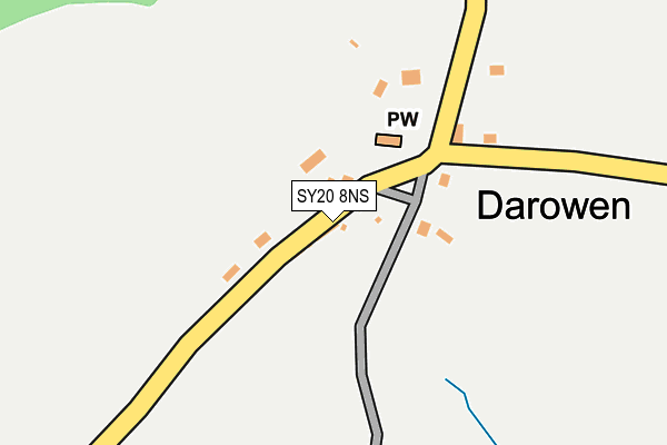 SY20 8NS map - OS OpenMap – Local (Ordnance Survey) SY20 8NS map - OS OpenMap – Local (Ordnance Survey)