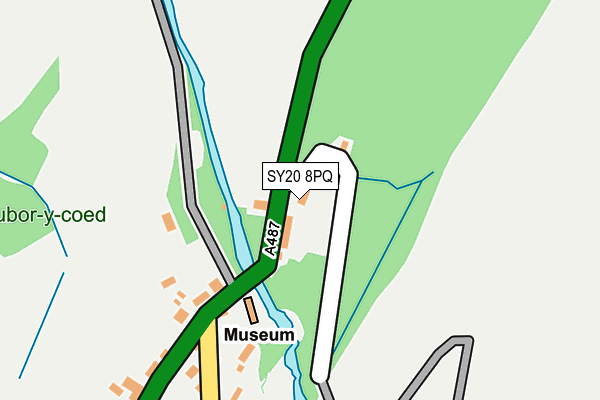 SY20 8PQ map - OS OpenMap – Local (Ordnance Survey) SY20 8PQ map - OS OpenMap – Local (Ordnance Survey)