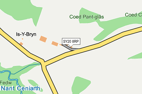 SY20 8RP map - OS OpenMap – Local (Ordnance Survey)