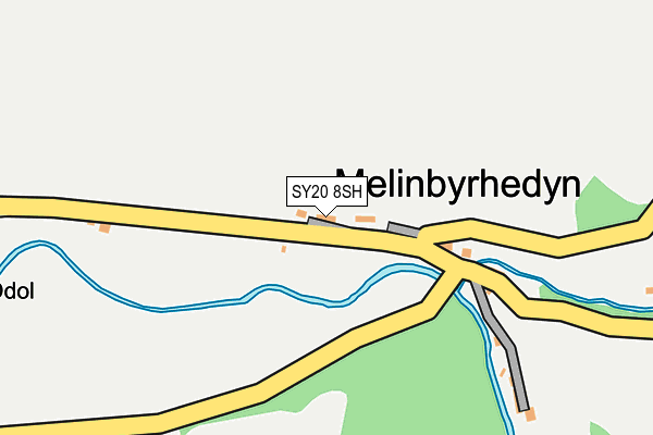SY20 8SH map - OS OpenMap – Local (Ordnance Survey) SY20 8SH map - OS OpenMap – Local (Ordnance Survey)
