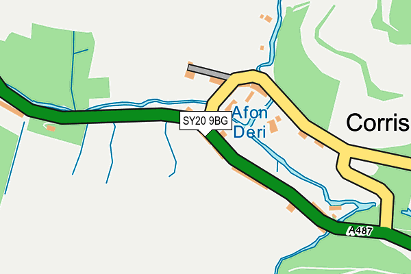 SY20 9BG map - OS OpenMap – Local (Ordnance Survey) SY20 9BG map - OS OpenMap – Local (Ordnance Survey)