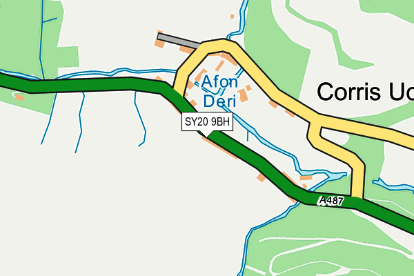 SY20 9BH map - OS OpenMap – Local (Ordnance Survey) SY20 9BH map - OS OpenMap – Local (Ordnance Survey)